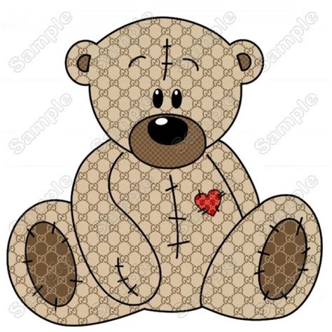 gucci teddy bear png